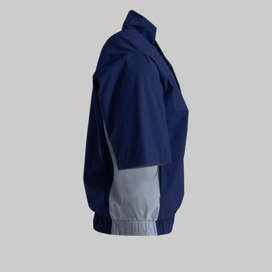 Short Sleeve Wind Pullover - Pageant Blue/Citadel